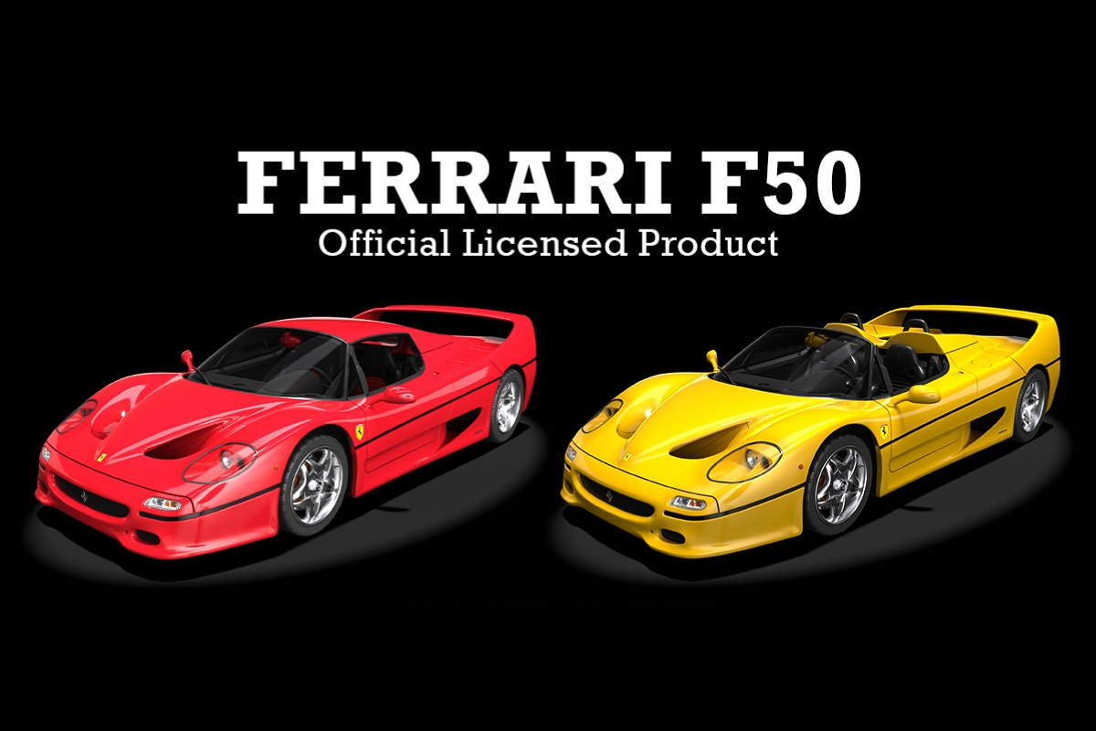 New Pocher Announcement - 1/8 Scale Ferrari F50