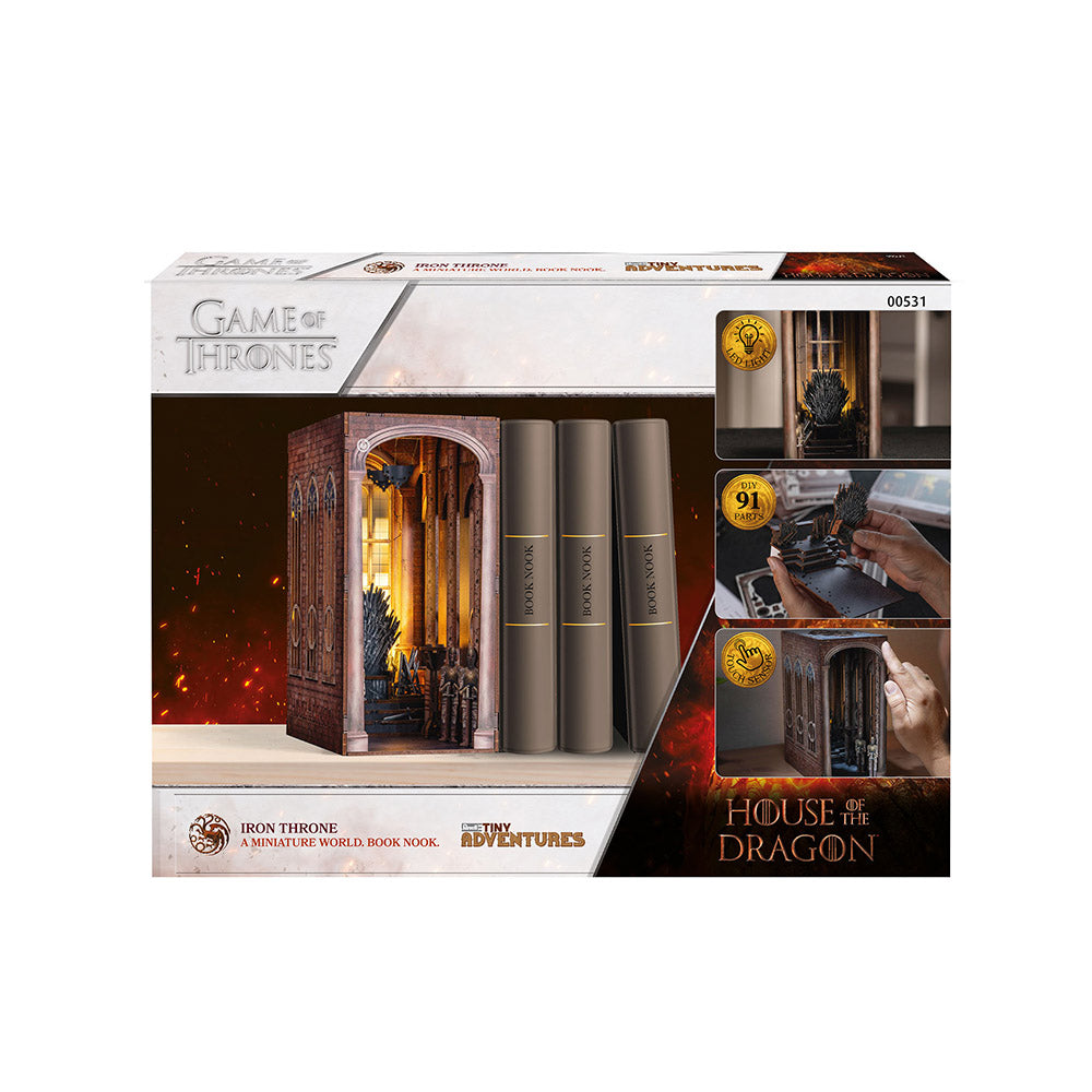 REVELL TINY ADVENTURES BOOK NOOK HOUSE OF THE DRAGON - IRON THRONE