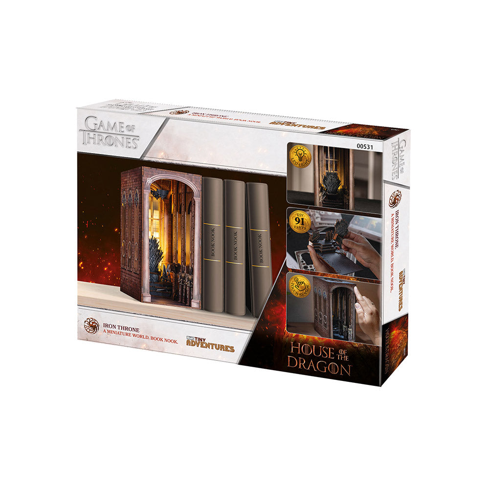 REVELL TINY ADVENTURES BOOK NOOK HOUSE OF THE DRAGON - IRON THRONE