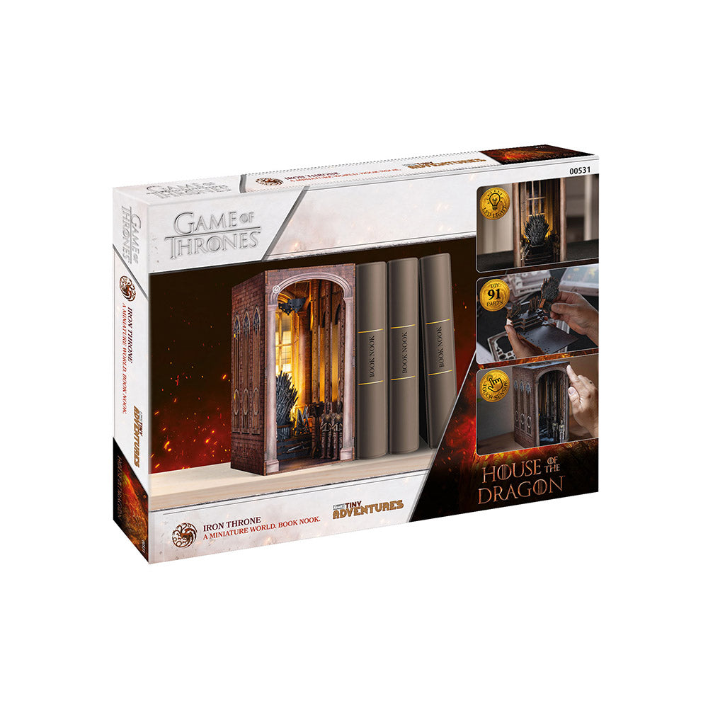 REVELL TINY ADVENTURES BOOK NOOK HOUSE OF THE DRAGON - IRON THRONE