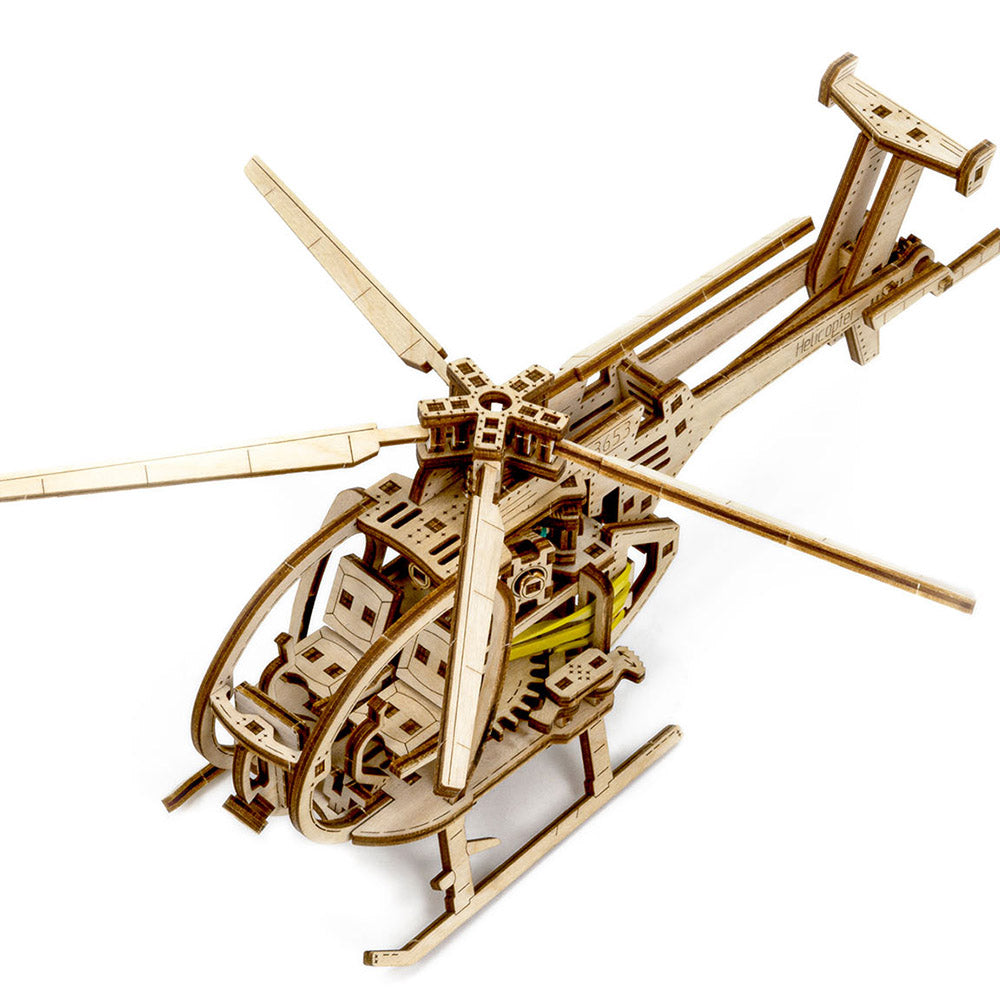 REVELL TINY ADVENTURES 1/30 HELICOPTER WOODEN MODEL KIT