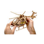 REVELL TINY ADVENTURES 1/30 HELICOPTER WOODEN MODEL KIT