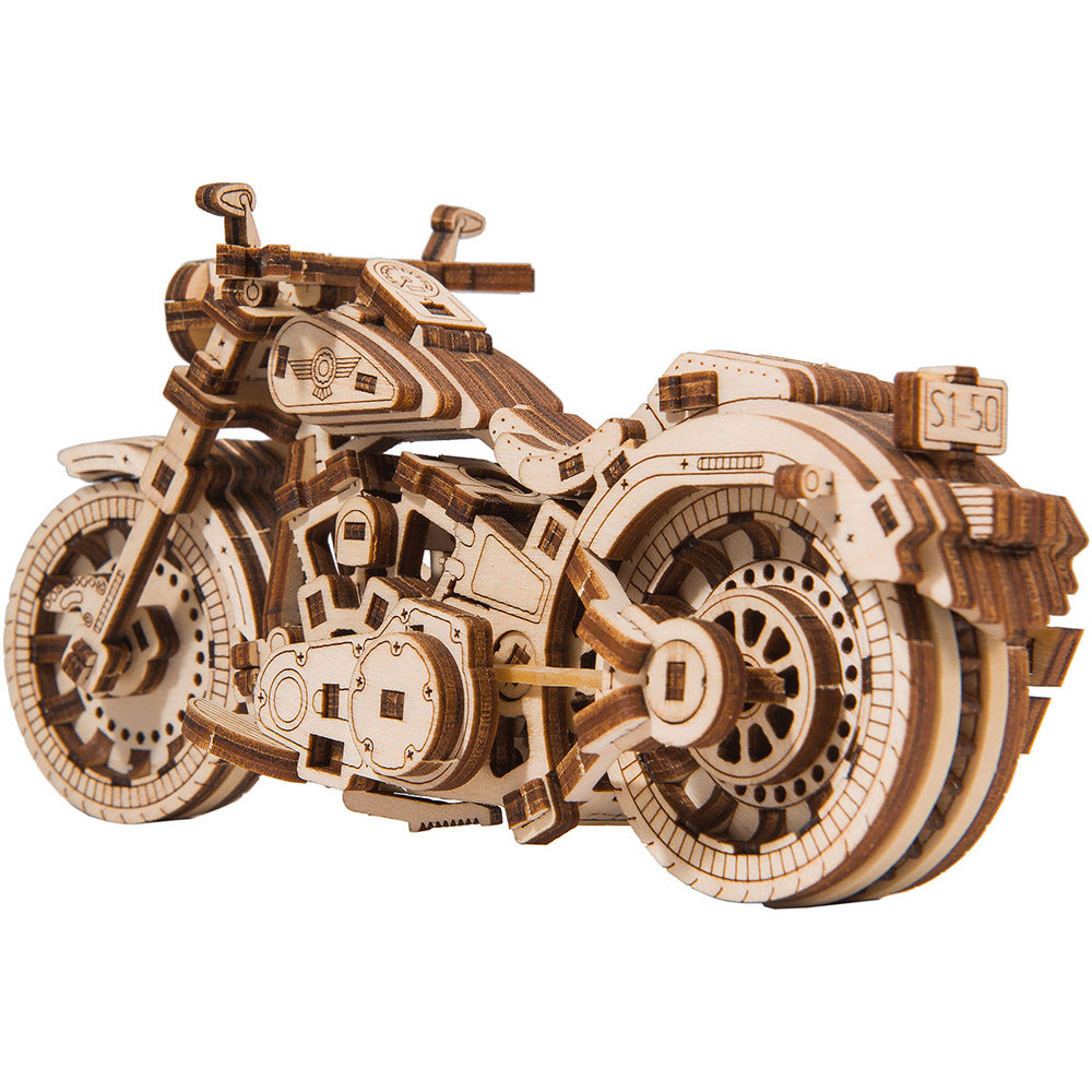 REVELL TINY ADVENTURES 1/13 CRUISER V-TWIN WOODEN MODEL KIT