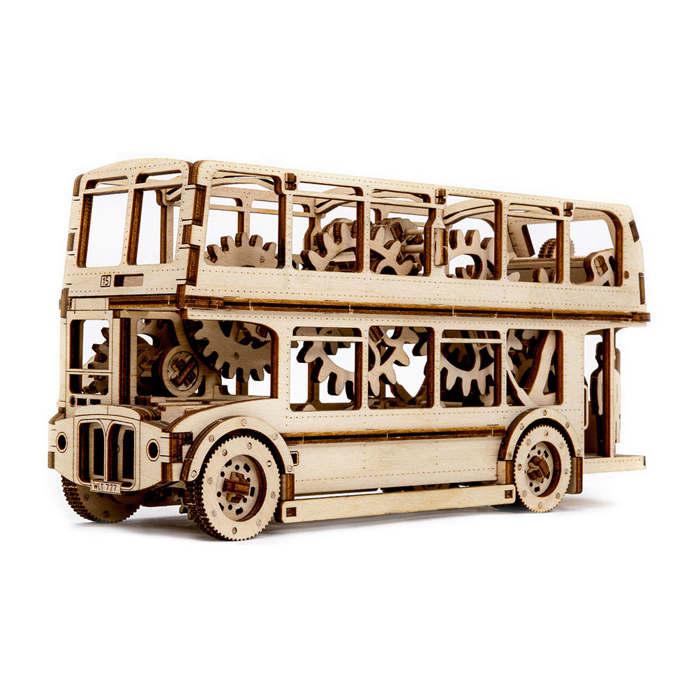 REVELL TINY ADVENTURES 1/40 LONDON BUS WOODEN MODEL KIT