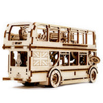 REVELL TINY ADVENTURES 1/40 LONDON BUS WOODEN MODEL KIT