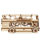 REVELL TINY ADVENTURES 1/40 LONDON BUS WOODEN MODEL KIT