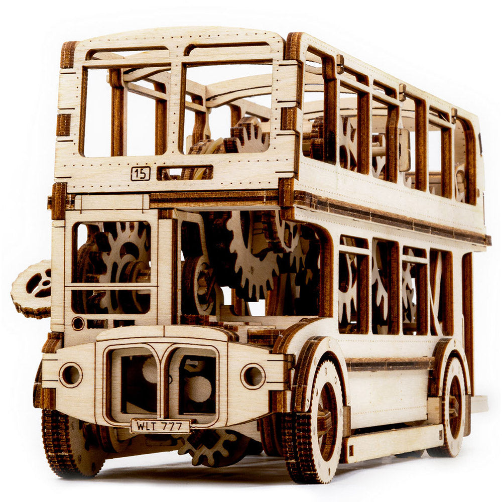 REVELL TINY ADVENTURES 1/40 LONDON BUS WOODEN MODEL KIT