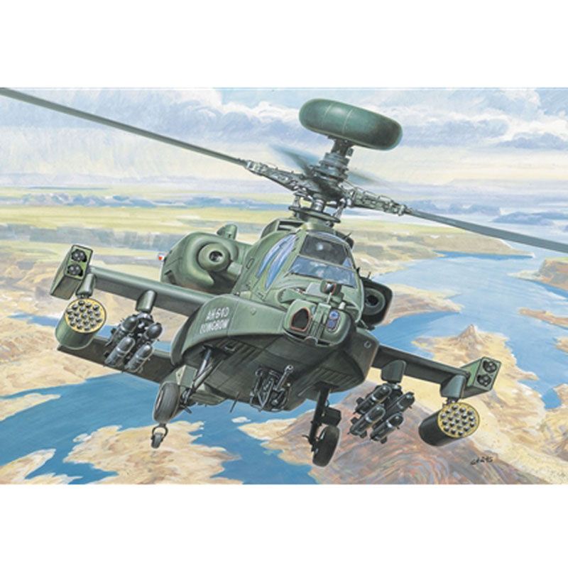 ITALERI 1/72 AH-64 D APACHE LONGBOW