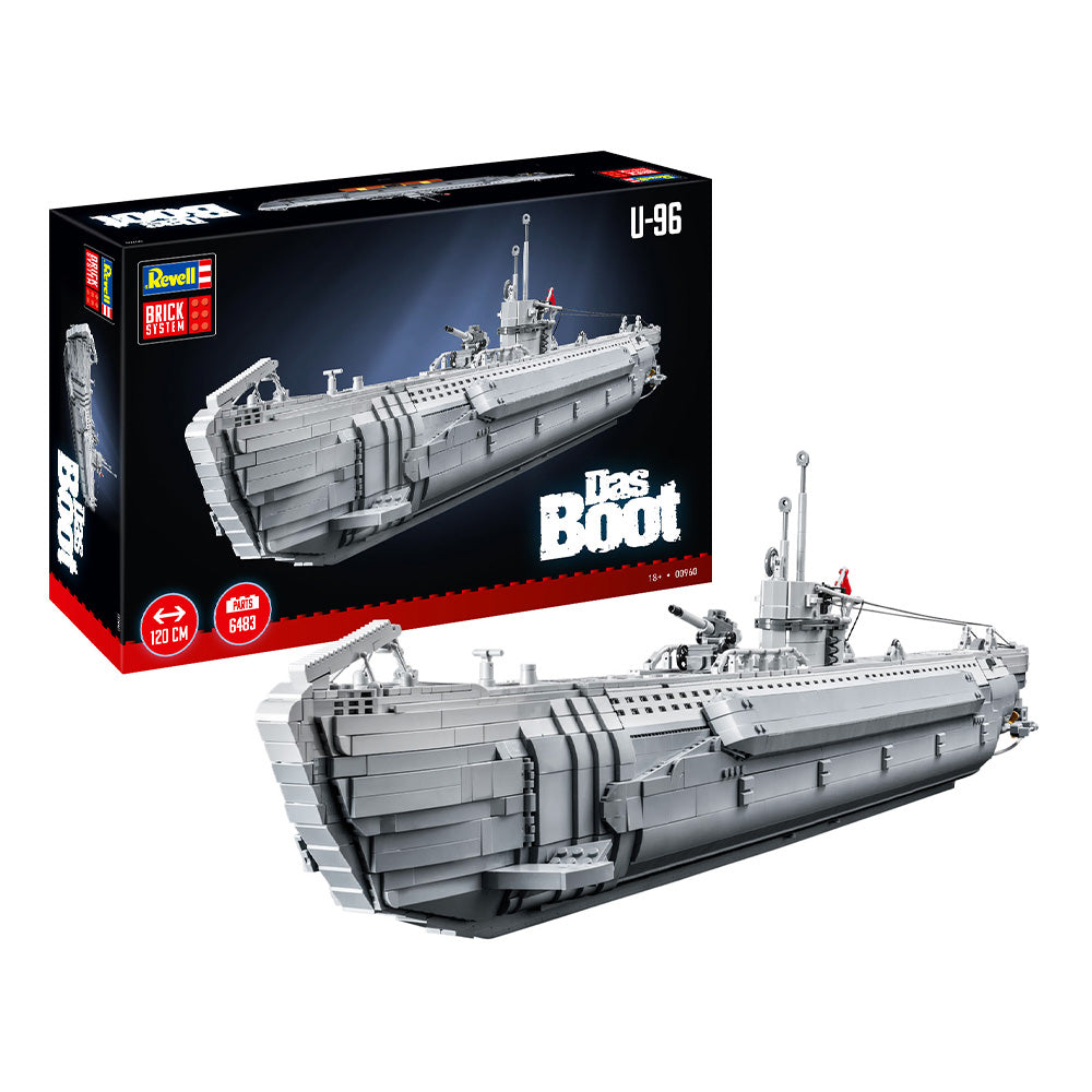 REVELL 1/56 SUBMARINE DAS BOOT - BRICK SYSTEM