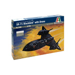 ITALERI 1/72 SR-71 BLACKBIRD W/DRONE