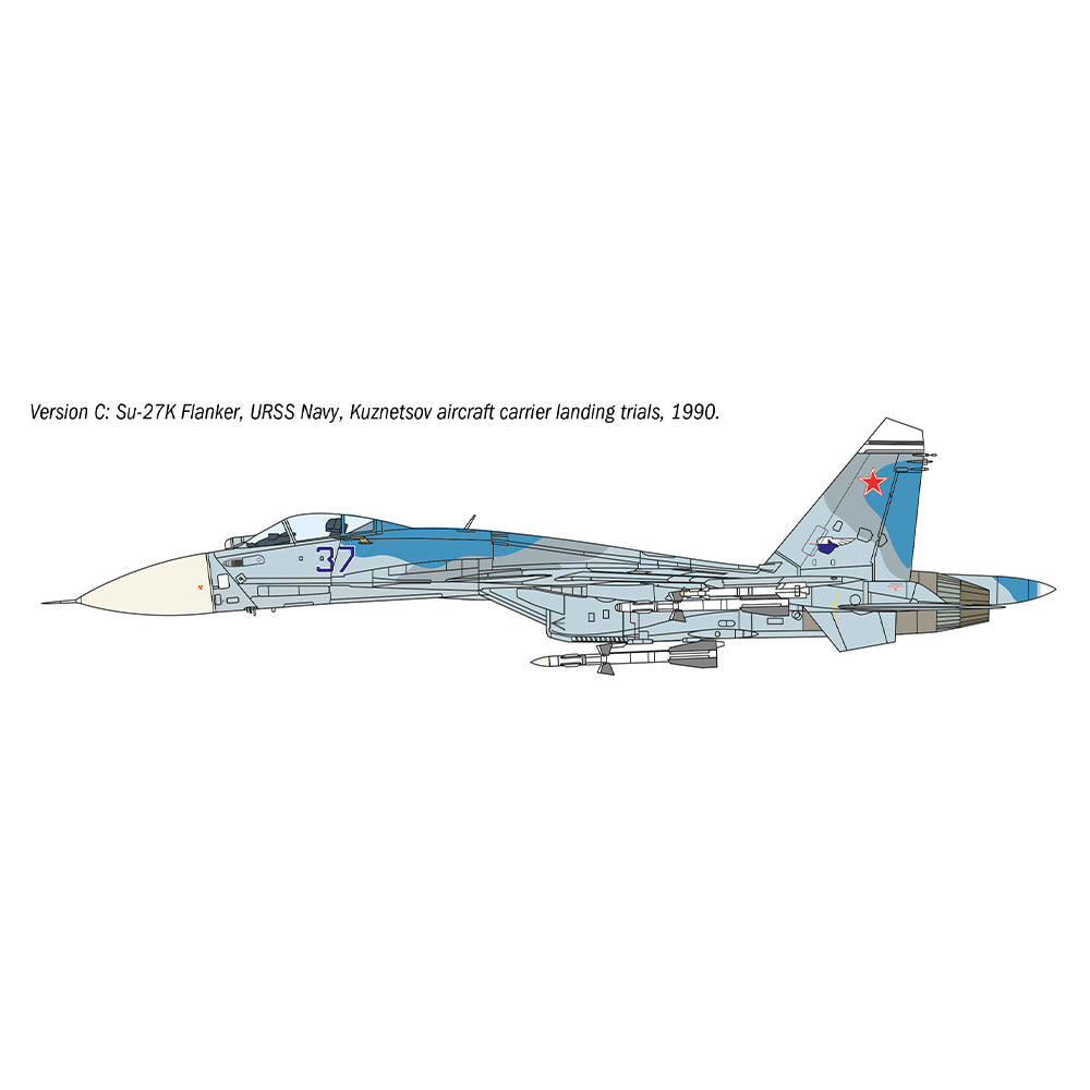 ITALERI 1/72 SU-27K/SU-33 SEA FLANKER