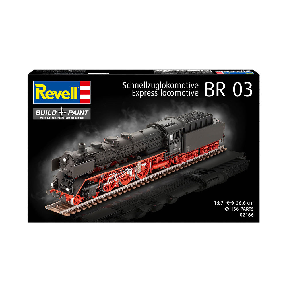 REVELL 1/87 EXPRESS LOCOMOTIVE BR03 AND TENDER