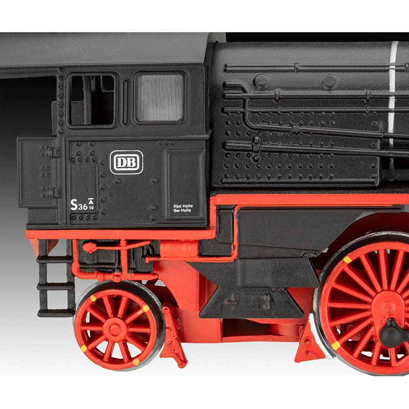 REVELL 1/87 EXPRESS LOCOMOTIVE S3/6 BR18(5) WITH TENDER 2-2-T