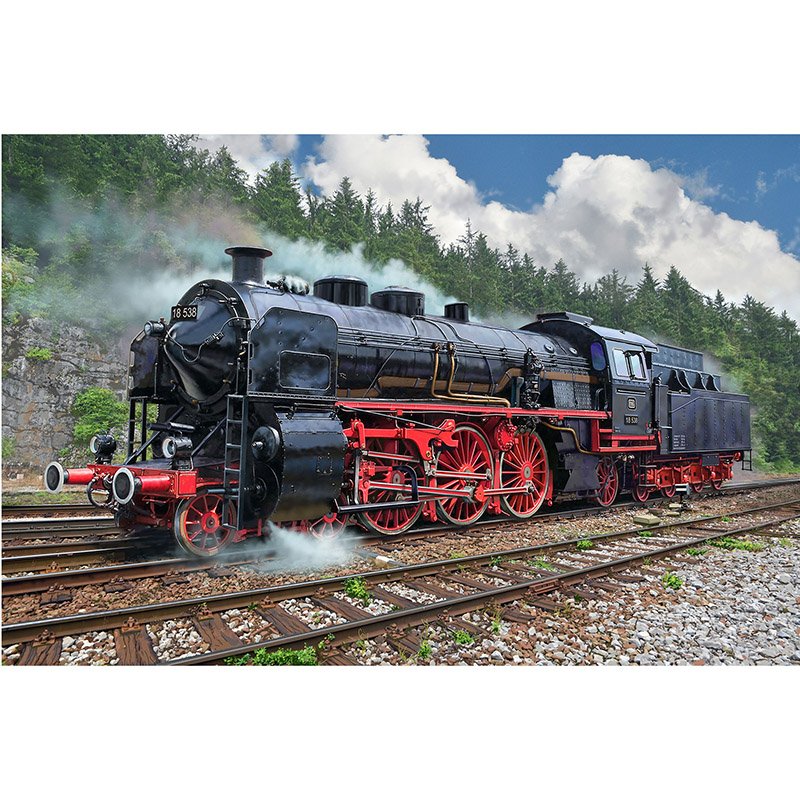 REVELL 1/87 EXPRESS LOCOMOTIVE S3/6 BR18(5) WITH TENDER 2-2-T