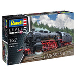 REVELL 1/87 EXPRESS LOCOMOTIVE S3/6 BR18(5) WITH TENDER 2-2-T
