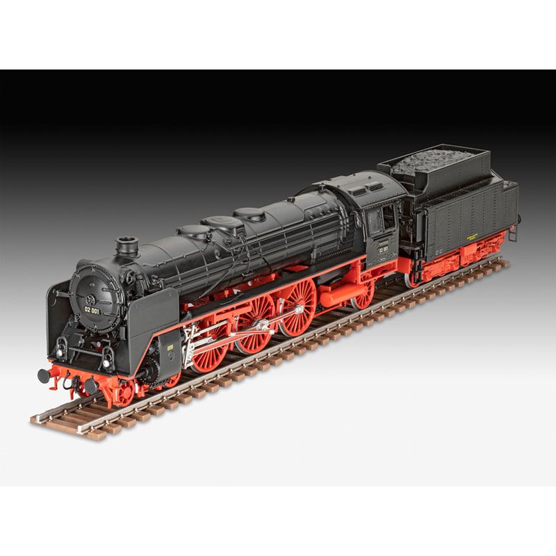 REVELL 1/87 EXPRESS LOCOMOTIVE BR 02 AND TENDER 2-2-T30