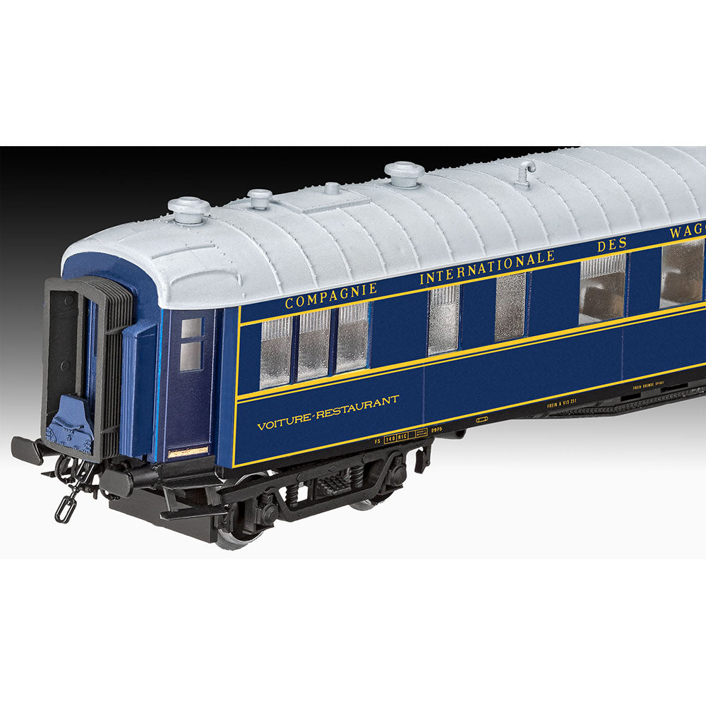 REVELL 1/87 ORIENT EXPRESS - COMPLETE TRAIN SET MODEL KIT