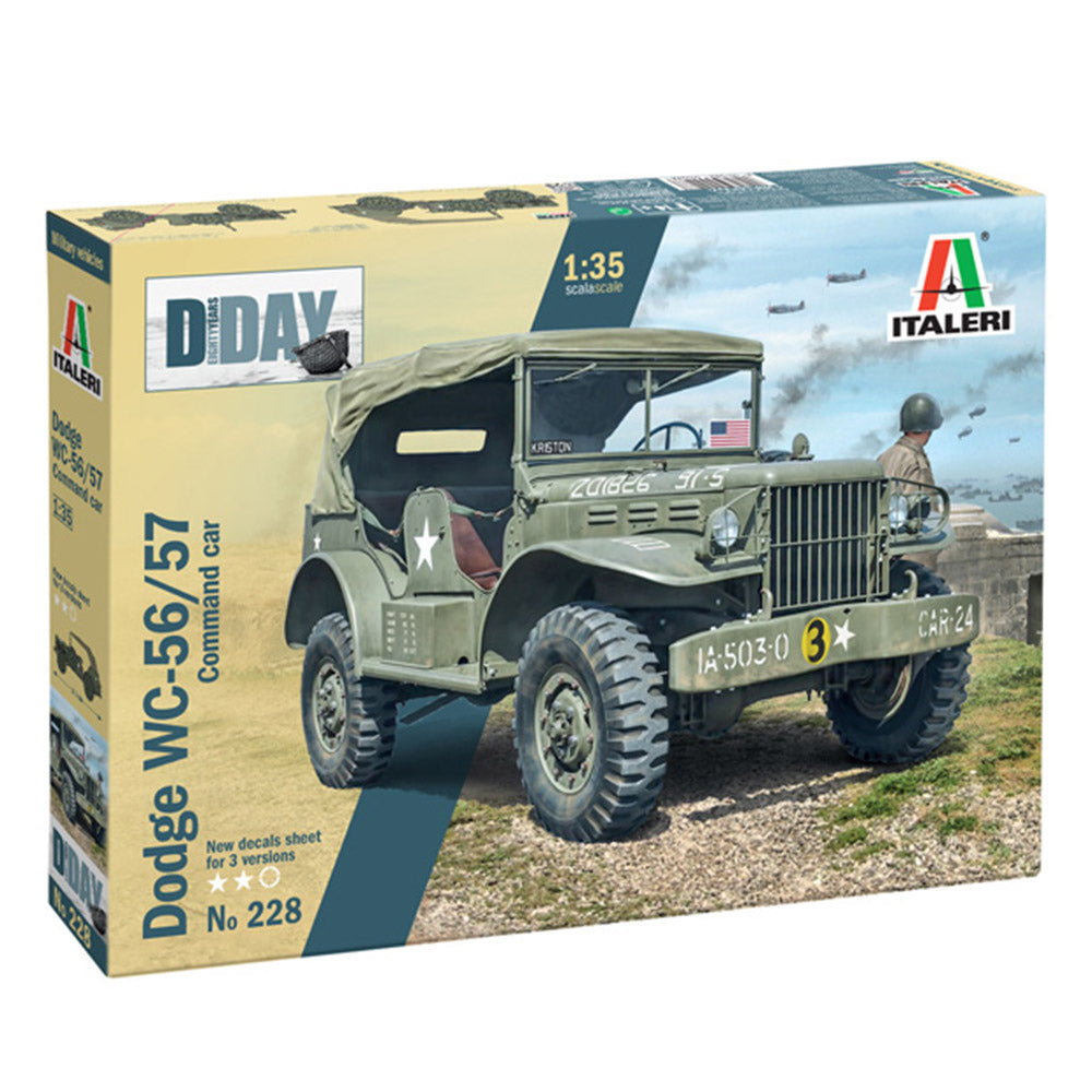 ITALERI 1/35 DODGE WC56 COMMAND CAR