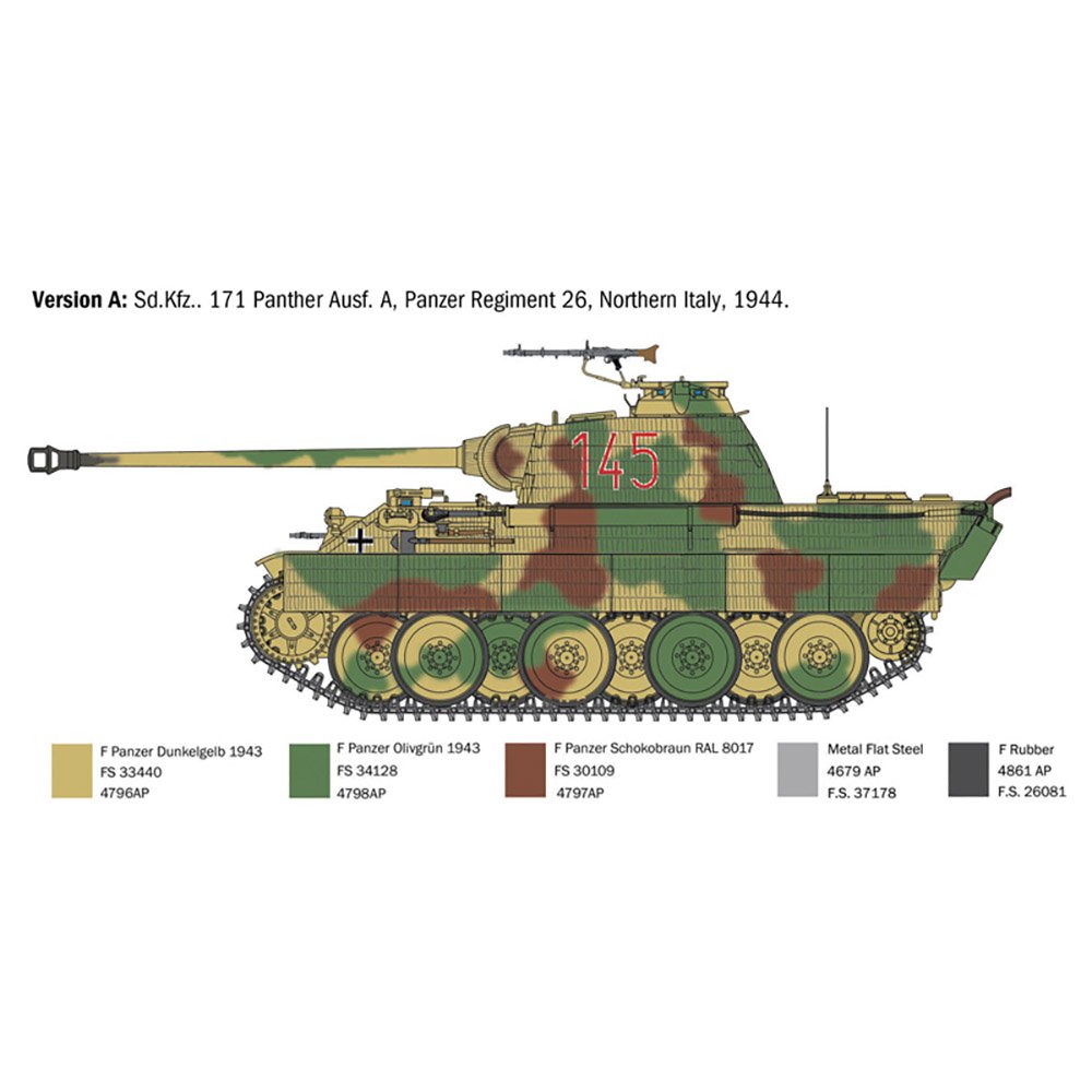 ITALERI 1/35 SD. KFZ. 171 PANTHER AUSF.A