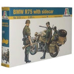 ITALERI 1/35 BMW R75 WITH SIDECAR