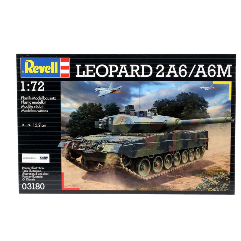 REVELL 1/72 LEOPARD 2 A6/A6M