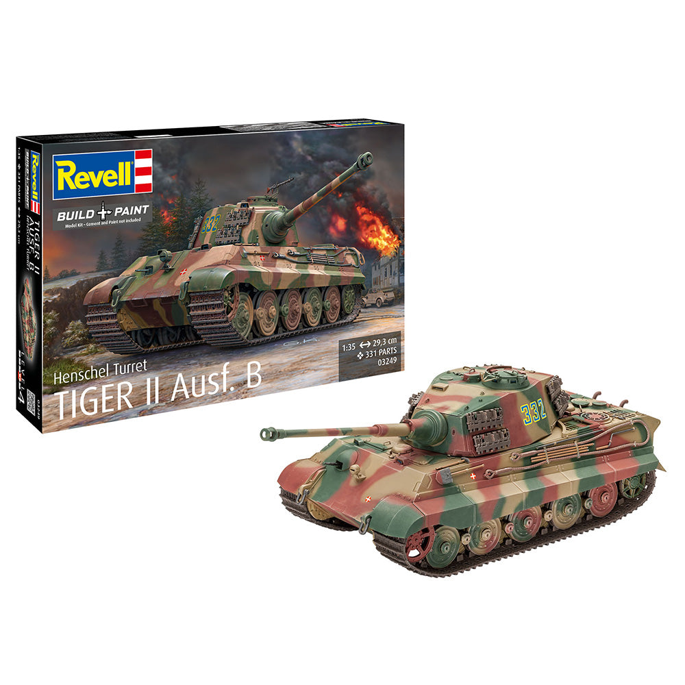 REVELL 1/72 TIGER II EXECUTION HENSCHEL TURRET