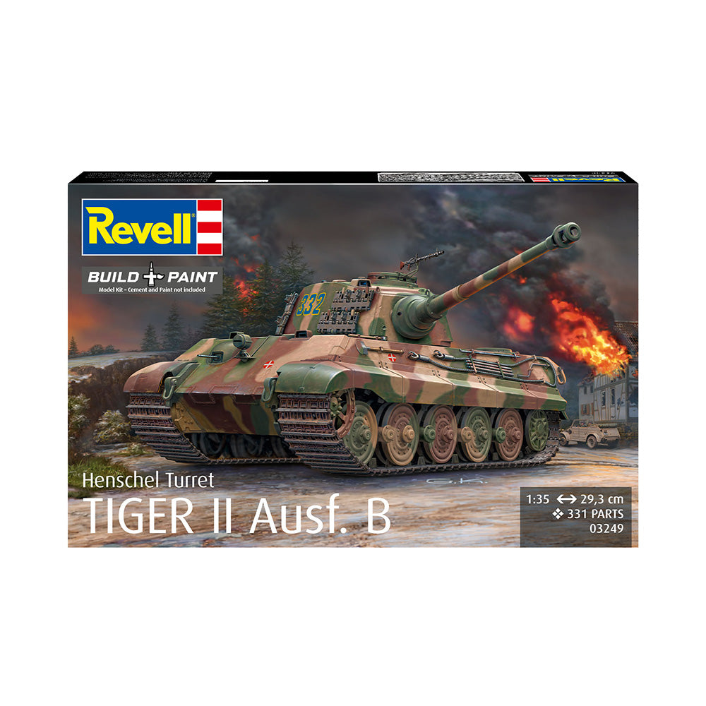 REVELL 1/72 TIGER II EXECUTION HENSCHEL TURRET
