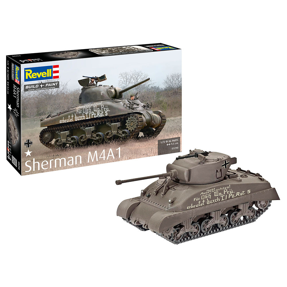 REVELL 1/72 SHERMAN M4A1