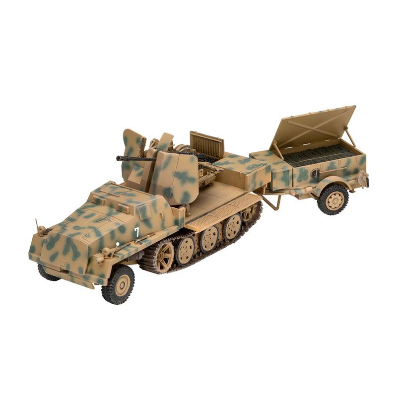 REVELL 1/72 SWS WITH FLAK43 AND SD.AH58 AMMO TRAILER