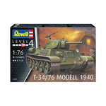 REVELL 1/76 T-34/76 MODEL 1940