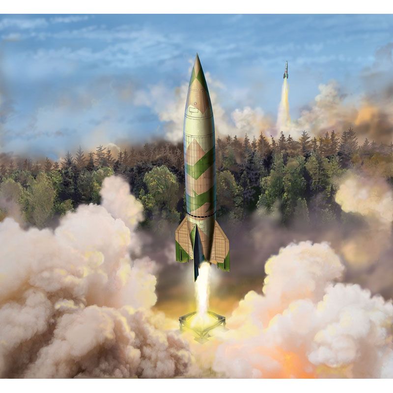 REVELL 1/72 GERMAN A4-V2 ROCKET