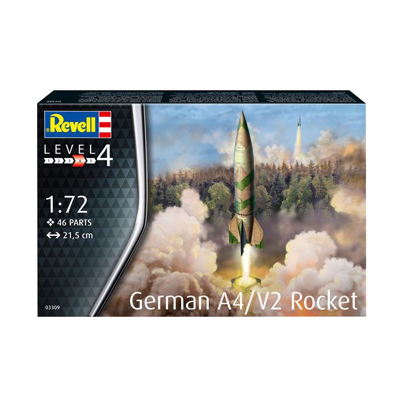 REVELL 1/72 GERMAN A4-V2 ROCKET