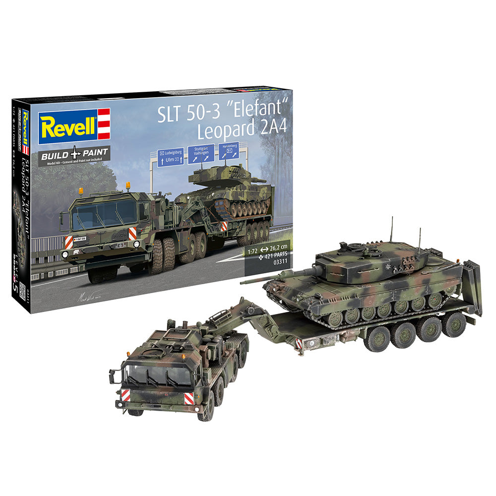 REVELL 1/72 SLT 50-3 ELEFANT + LEOPARD 2A4