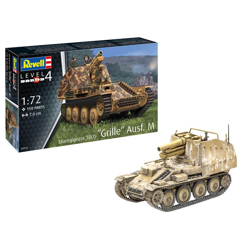 REVELL 1/72 STORM ARMOR 38 T GRILL AUSF. M