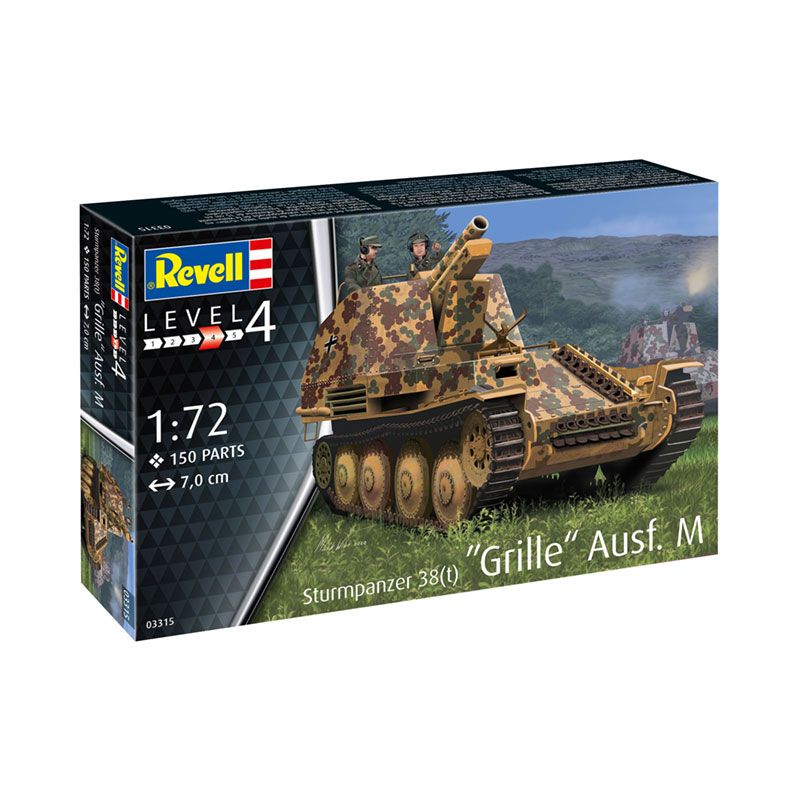 REVELL 1/72 STORM ARMOR 38 T GRILL AUSF. M