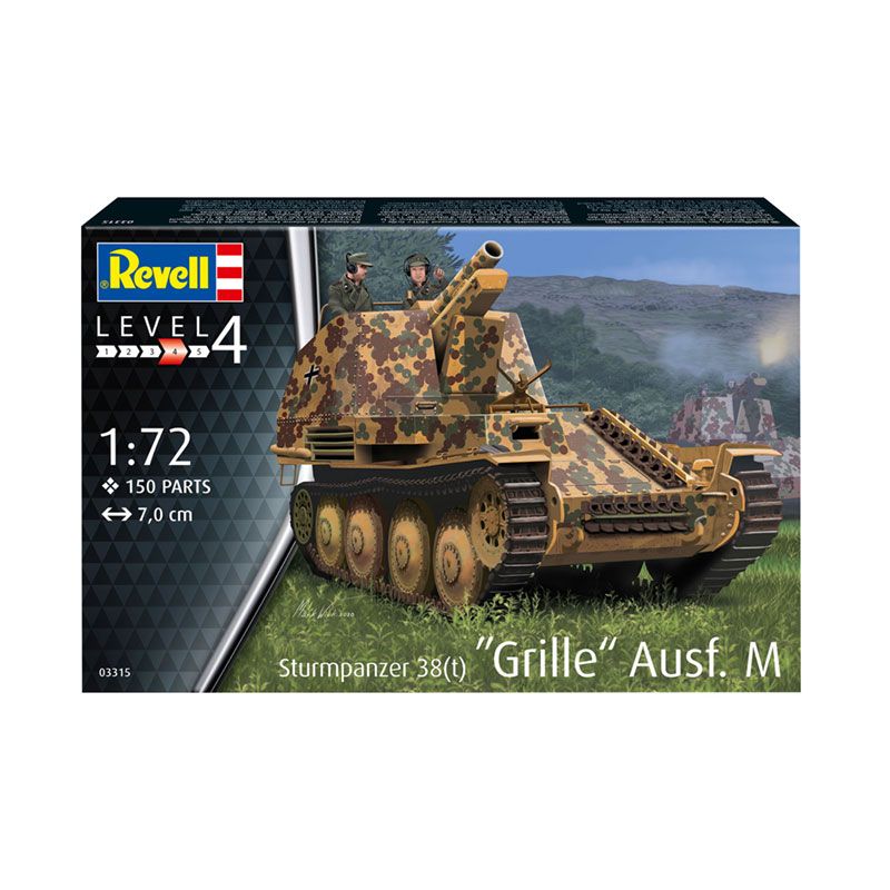 REVELL 1/72 STORM ARMOR 38 T GRILL AUSF. M