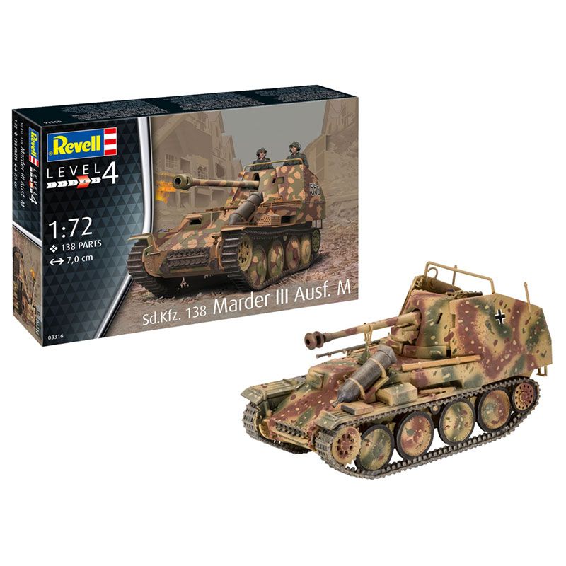 REVELL 1/72 SD.KFZ. 138 MARTER III AUSF.M