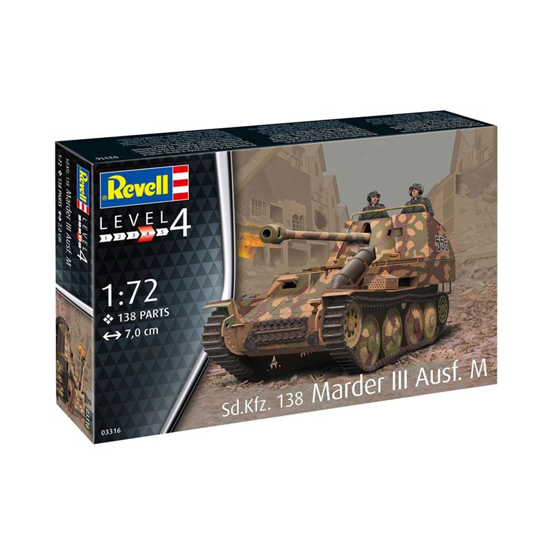 REVELL 1/72 SD.KFZ. 138 MARTER III AUSF.M