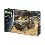 REVELL 1/35 GERMAN COMMAND ARMOURED VEHICLE SD.KFZ.247 AUSF.B