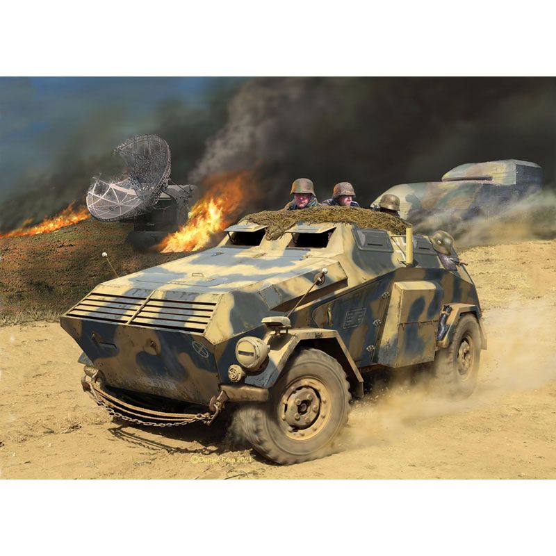 REVELL 1/35 GERMAN COMMAND ARMOURED VEHICLE SD.KFZ.247 AUSF.B