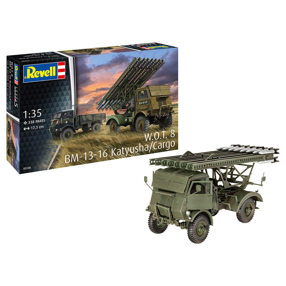 REVELL 1/35 BM-13-16 ON W.O.T. 8 CHASSIS