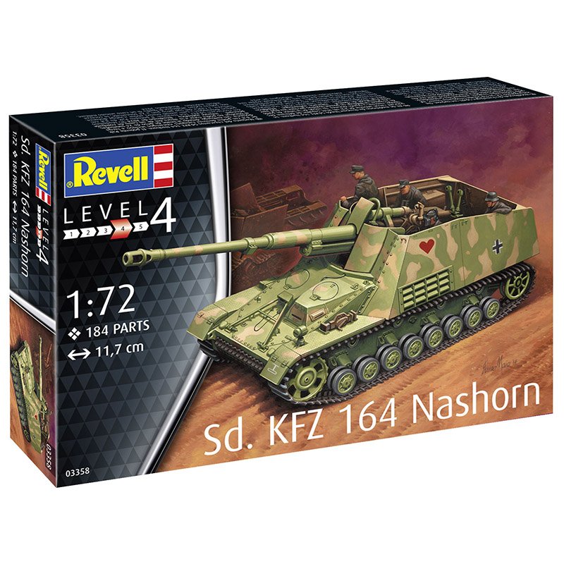 REVELL 1/72 SD.KFZ 164 NASHORN
