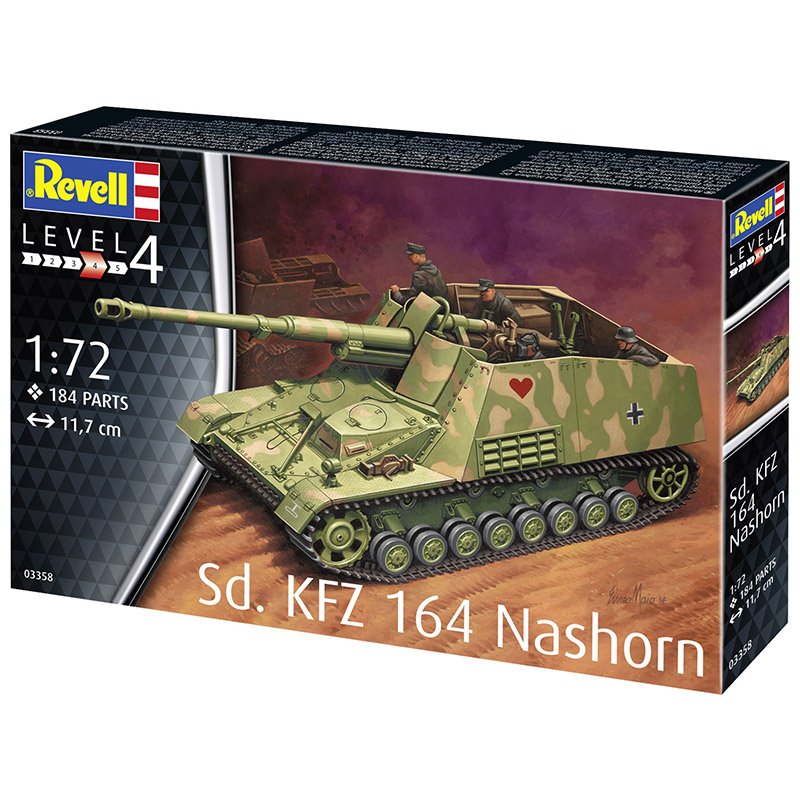 REVELL 1/72 SD.KFZ 164 NASHORN