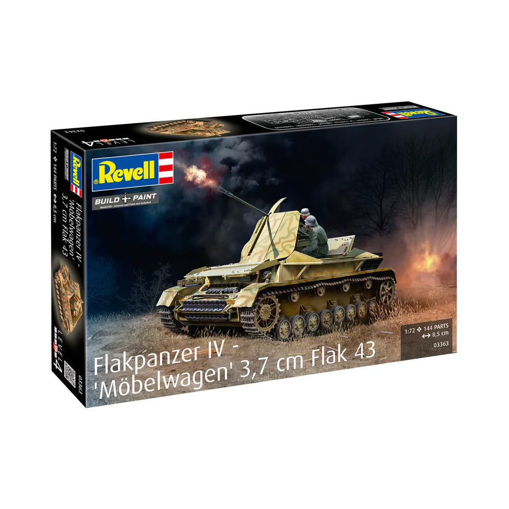 REVELL 1/72 FLAKPANZER IV MOBELWAGEN 3.7CM FLAK 43