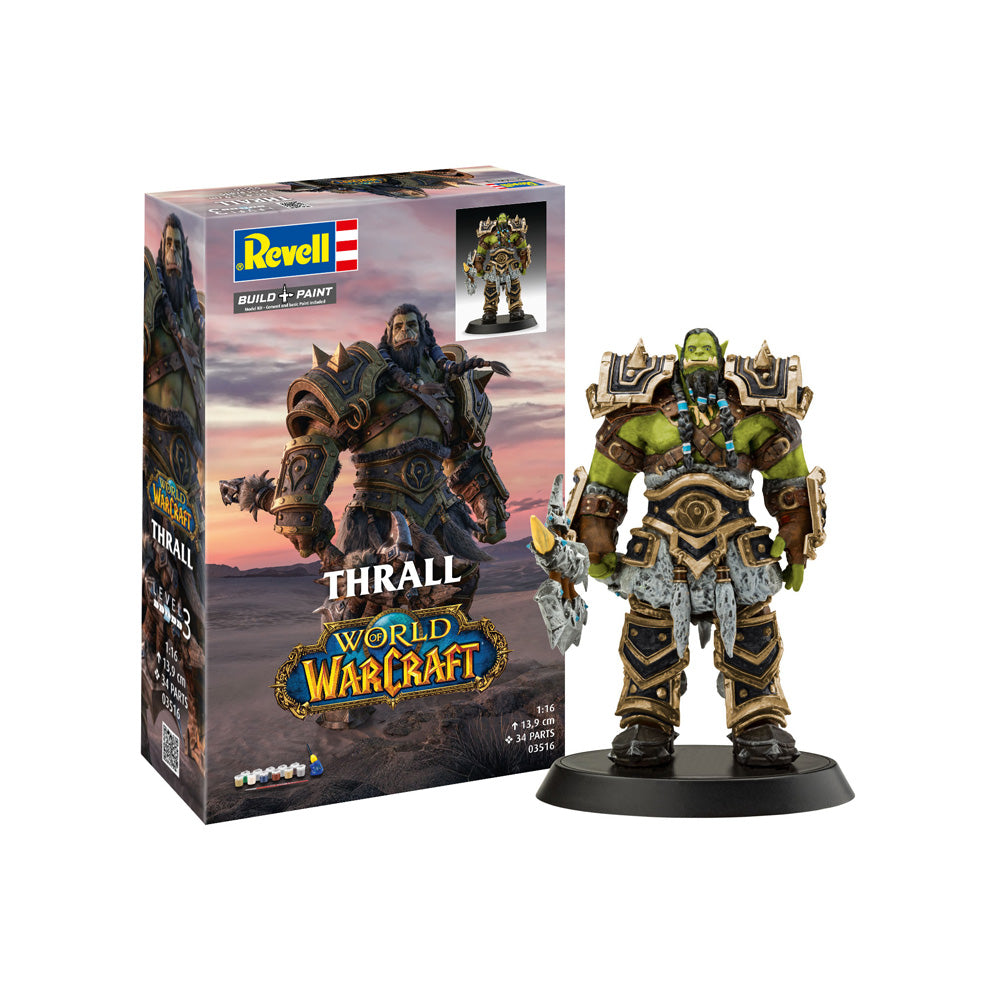 REVELL 1/16 GIFT SET THE ORC THRALL - WORLD OF WARCRAFT