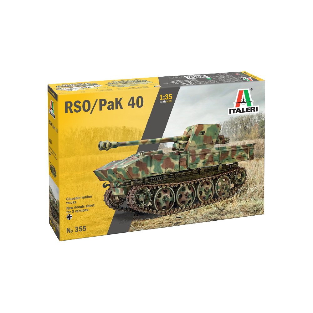 ITALERI 1/35 7.5CM RSO WITH PAK40