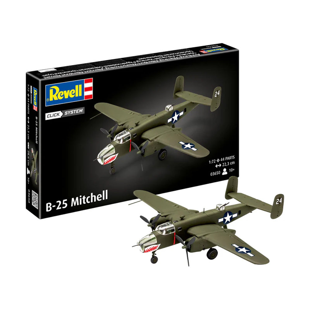 REVELL 1/72 B-25 MITCHELL CLICK-SYSTEM