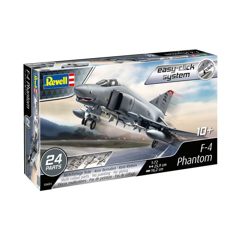 REVELL 1/72 F-4 PHANTOM CLICK SYSTEM