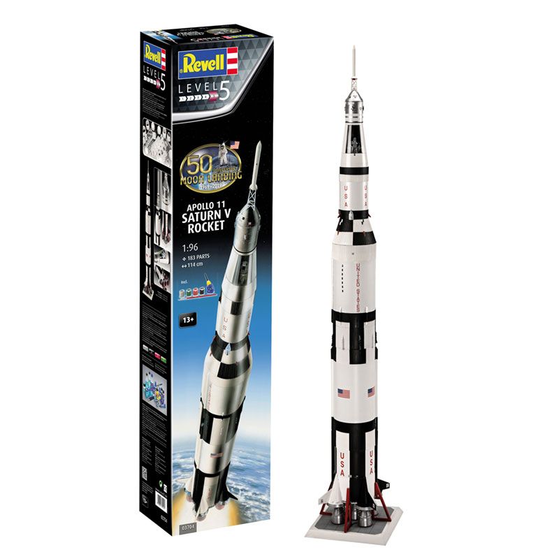 REVELL 1/96 GIFT SET APOLLO 11 SATURN V ROCKET