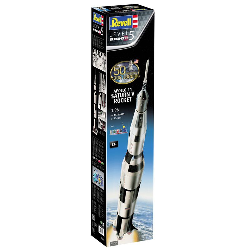 REVELL 1/96 GIFT SET APOLLO 11 SATURN V ROCKET